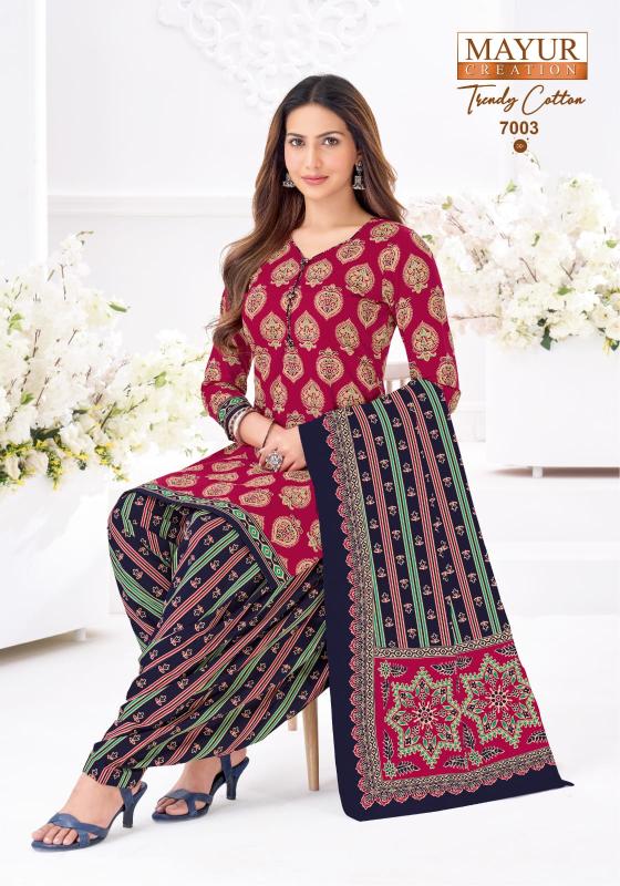 Mayur trendy cotton vol-7 buy wholesale dress materials online india